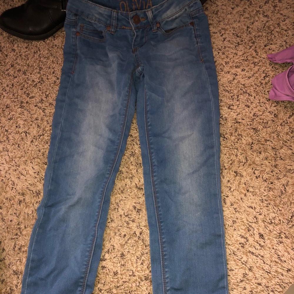 Delias light wash jeans